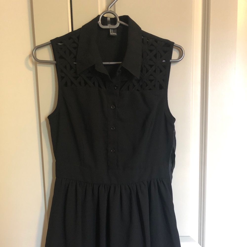 Short black dress